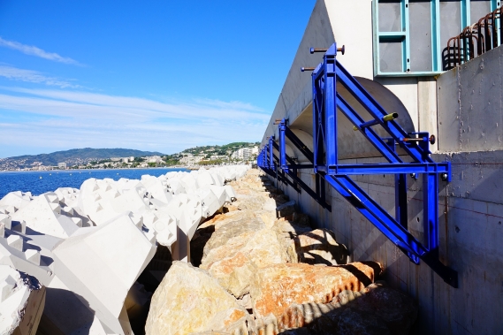 Razel Bec Digue Laubeuf Cannes