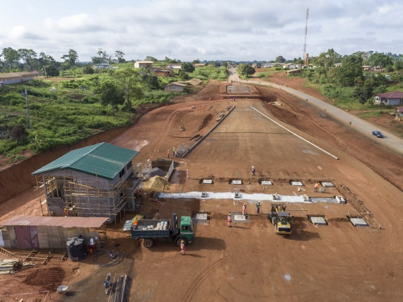 Nkometou Razel Cameroun peage route travaux afrique