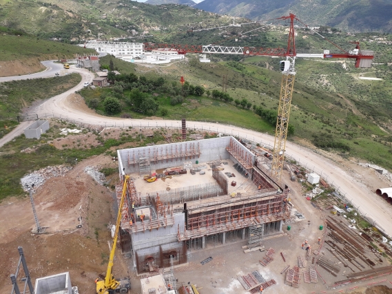 Barrage Tabellout Algerie Razel Bec