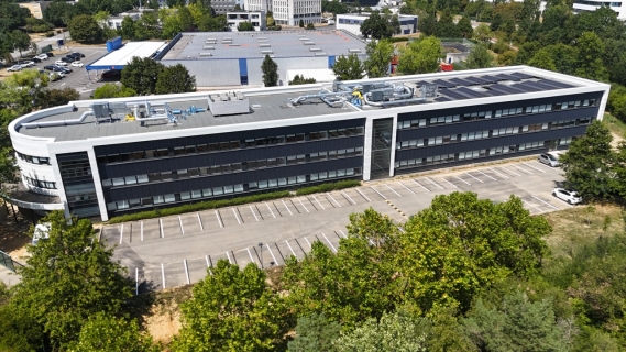 Extension et rénovation bâtiment d'enseignement AFTEC à Rennes, Ille-et-Vilaine (35), Bretagne - conception et réalisation Espace Engineering Fayat, contractant général et maître d'oeuvre