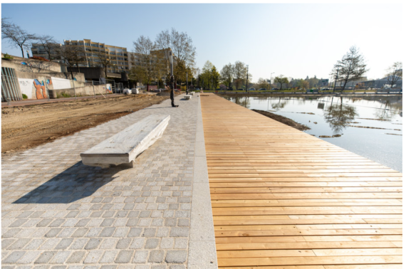 Bassin des nouilles Noisy le grand razel bec travaux