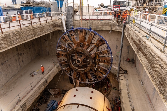 ligne 16 grand paris express métro parisien Razel Bec
