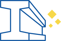 Poutre acier r&eacute;emploi