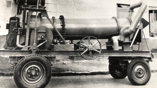 Usine d'enrobés Ermont années 1950