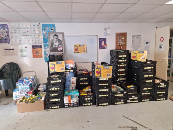 Collecte Solidaire Record Vilquin : 1,15 Tonne pour les Restos du C&oelig;ur &agrave; Cognac (16) - 1