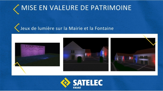 Loon-Plage Mairie & fontaine