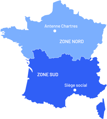Carte de la france