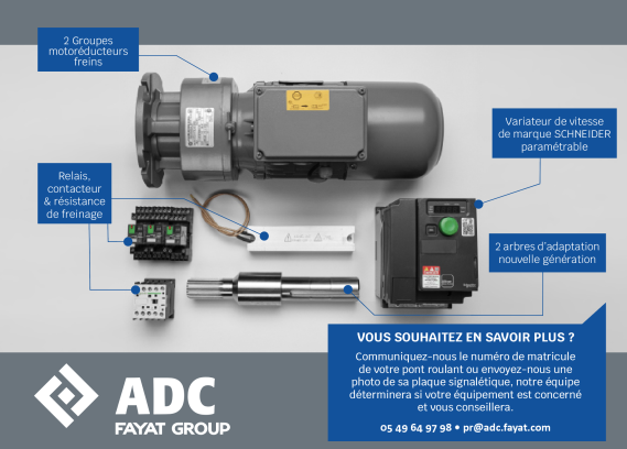 Kit motorisation translation ADC