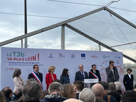 Inauguration Tramway T3 Ouest