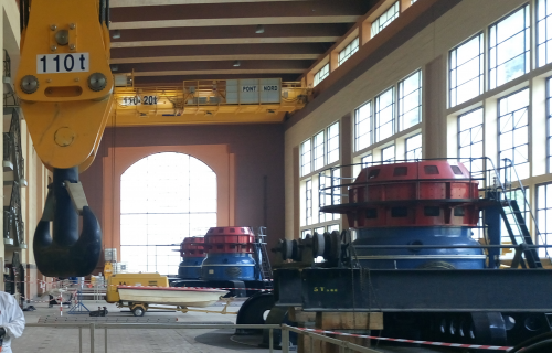 Ponts-roulants-110t-20t-pour-usine-hydro-electrique-de-mareges-