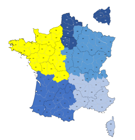 carte de france