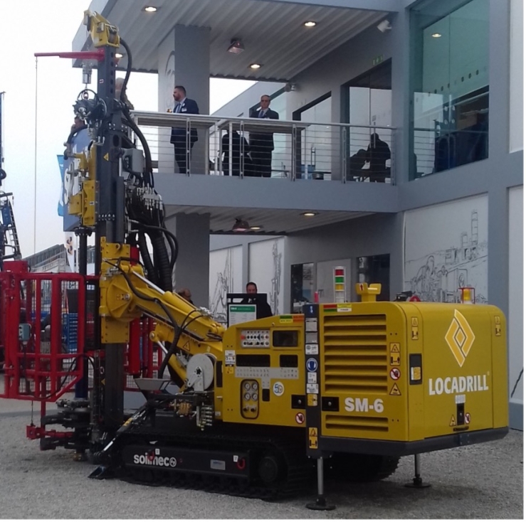 Foreuse SOILMEC SM6 - Locadrill