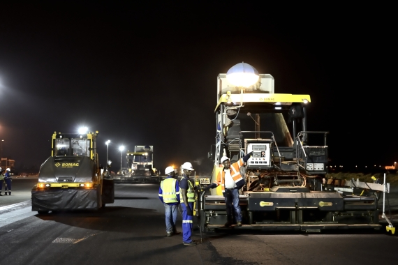 razel bec bomag aeroport de maputo mozambique